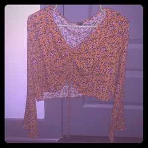 Crop top long sleeve